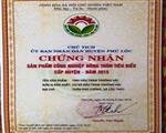 Dầu tràm Trường Hải - Chứng nhận sản phẩm công nghiệp nông thôn tiêu biểu cấp Huyện năm 2015